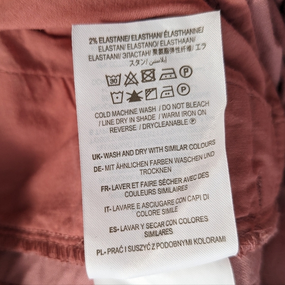 Boden Pink Gowrie Jogger Chinos Corduroy Pants 20L - Picture 5 of 8